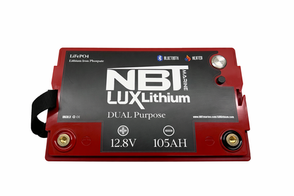 105AH 12v LUX Lithium Dual Purpose