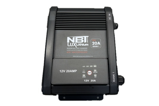 NBT Lux Charger 12v/20A 1 Bank AC-DC On Board Charger