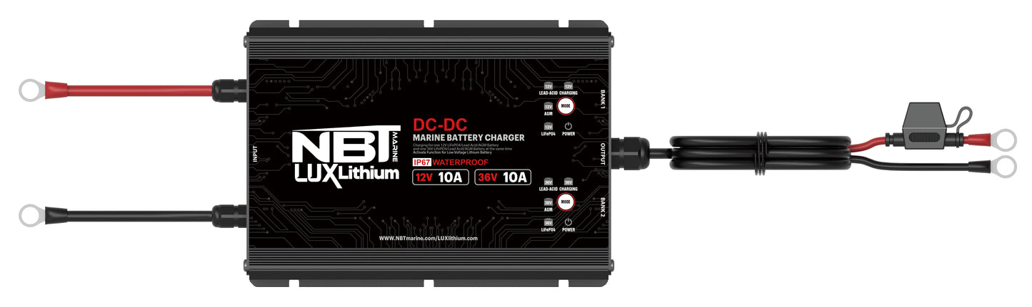 NBT Lux Run Charge ULTIMATE System 36v/12v DC-DC